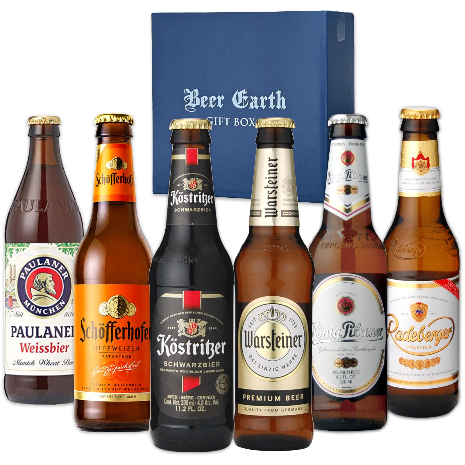 Amazon.co.jp: ドイツビール 飲み比べ 6本 ギフト セット 【ビール